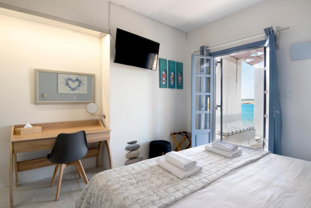 Kyma Seafront Exceptional 2Bd House In Naousa Exteriér fotografie