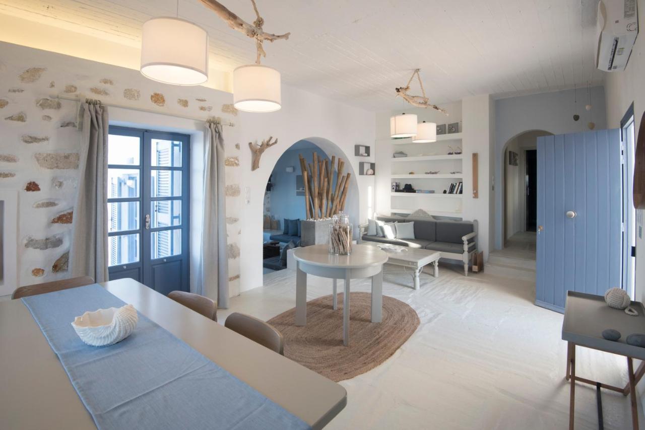 Kyma Seafront Exceptional 2Bd House In Naousa Exteriér fotografie